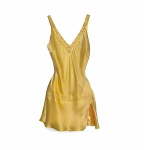 NEW Sabrina Carpenter Yellow Rhinestone Mini Dress